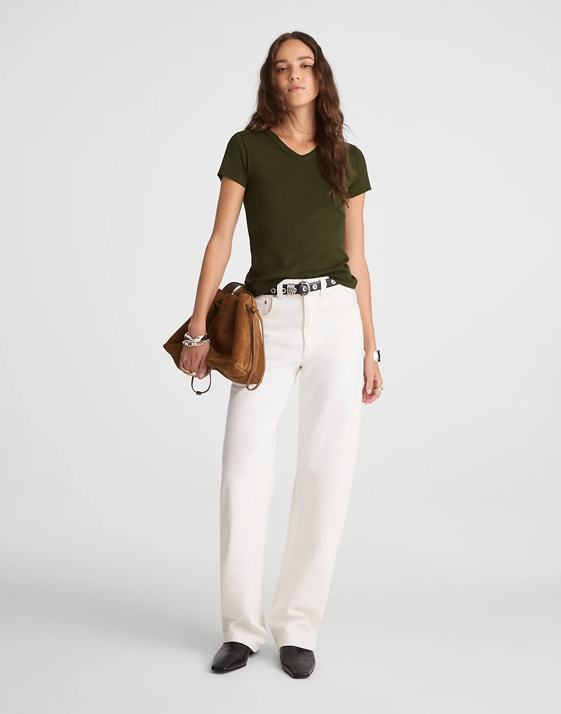 V-Neck Baby Tee | Madewell