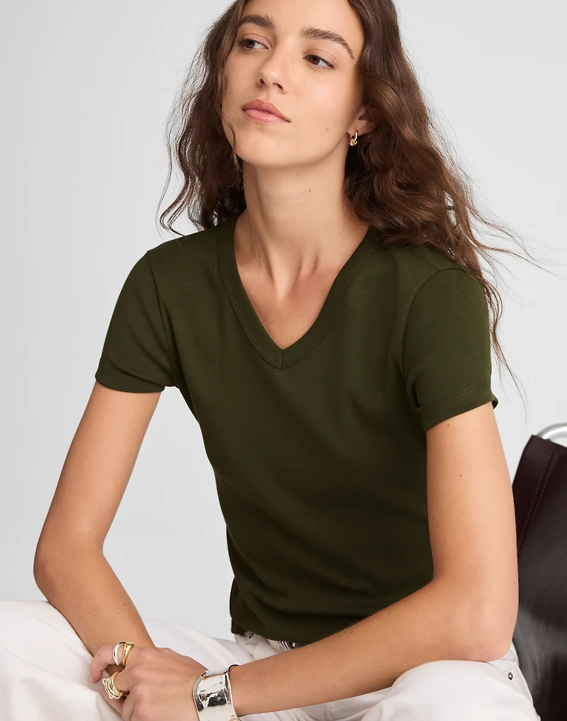 V-Neck Baby Tee | Madewell