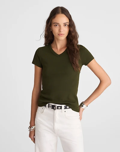 V-Neck Baby Tee | Madewell