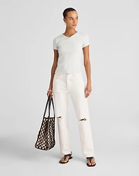 V-Neck Baby Tee | Madewell