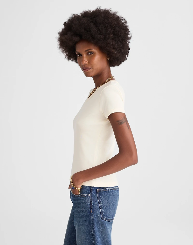 V-Neck Baby Tee | Madewell