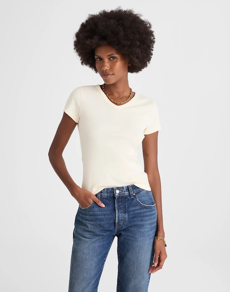 V-Neck Baby Tee | Madewell