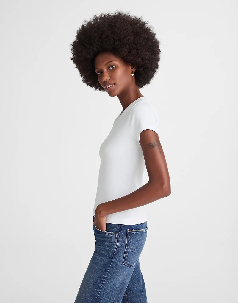 V-Neck Baby Tee | Madewell