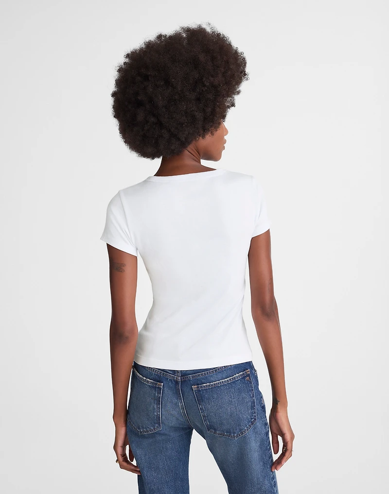 V-Neck Baby Tee | Madewell