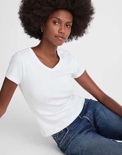 V-Neck Baby Tee | Madewell