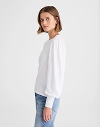 Smocked Long-Sleeve Top | Madewell
