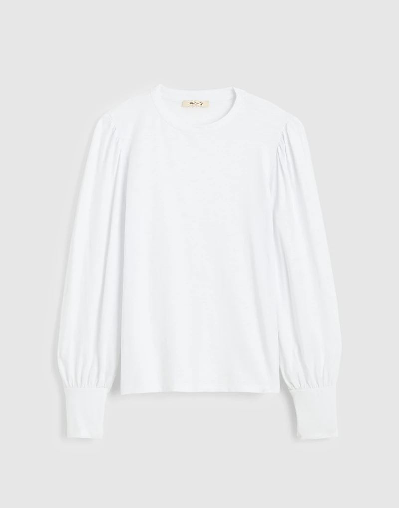 Smocked Long-Sleeve Top | Madewell