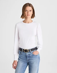 Smocked Long-Sleeve Top | Madewell