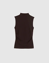 Ruched Mockneck Tank | Madewell
