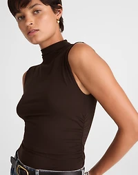 Ruched Mockneck Tank | Madewell