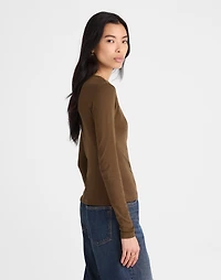 Crewneck Long-Sleeve Tee | Madewell