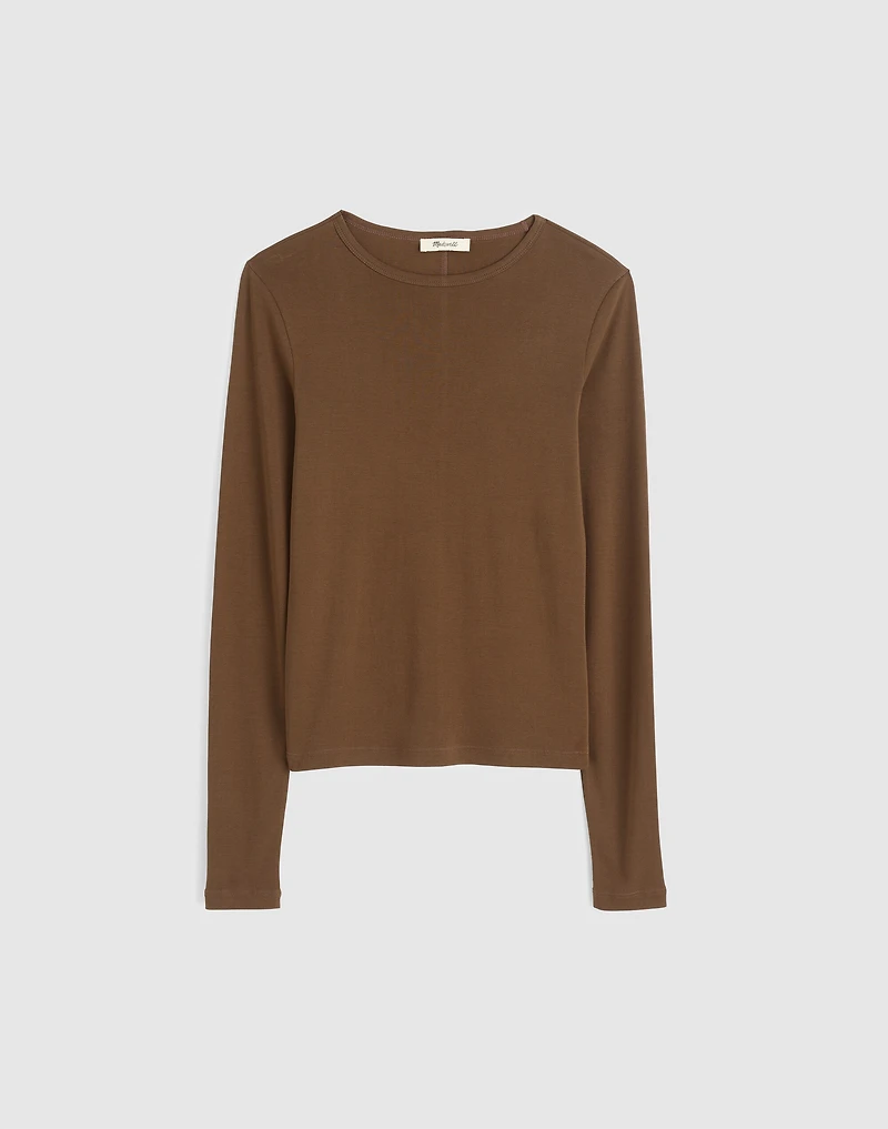 Crewneck Long-Sleeve Tee | Madewell