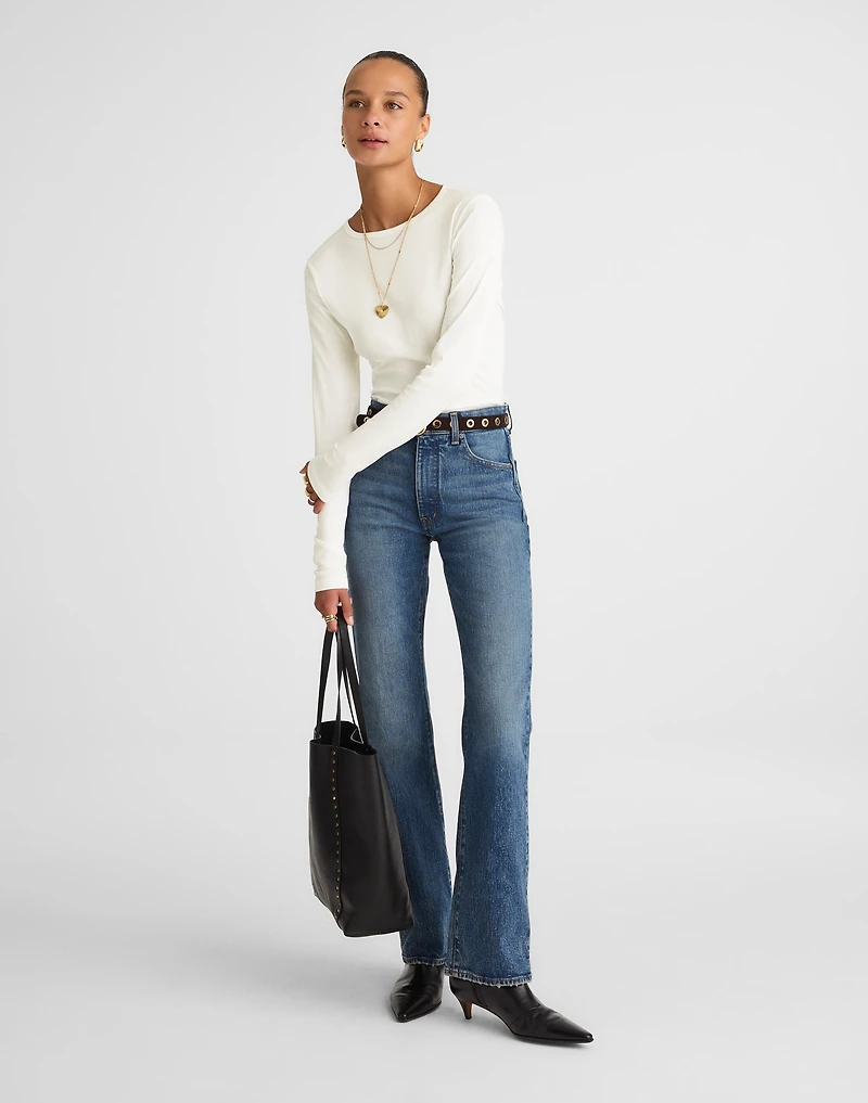Crewneck Long-Sleeve Tee | Madewell