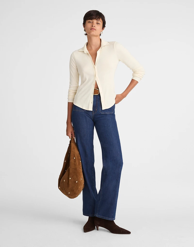 Camp Long-Sleeve Top | Madewell