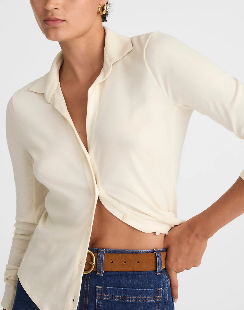 Camp Long-Sleeve Top | Madewell