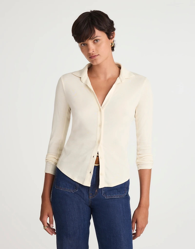 Camp Long-Sleeve Top | Madewell