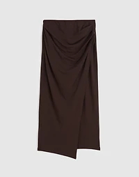 Ruched Maxi Skirt | Madewell