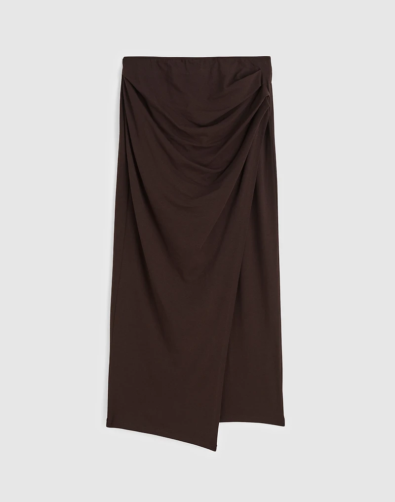 Ruched Maxi Skirt | Madewell