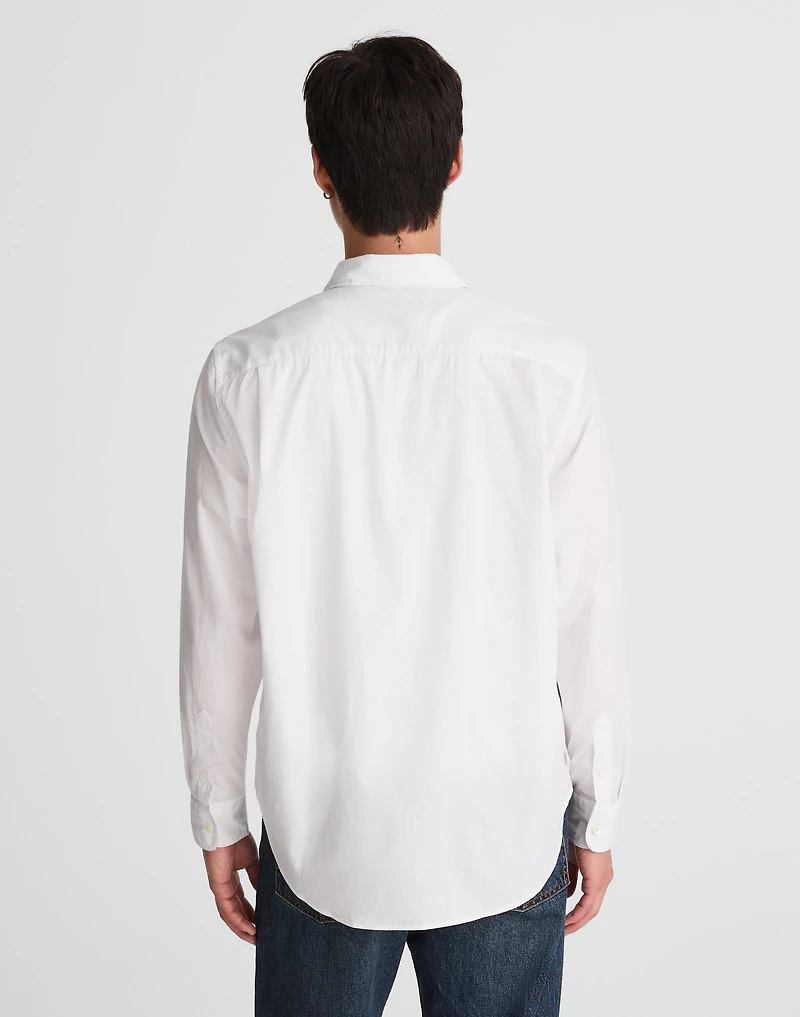 Cotton Poplin Button-Up Shirt | Madewell