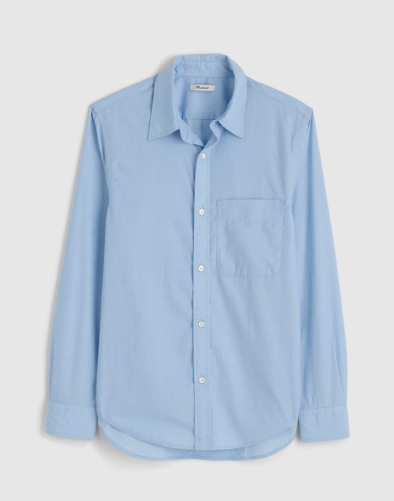 Cotton Poplin Button-Up Shirt | Madewell