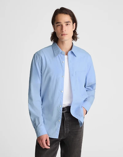 Cotton Poplin Button-Up Shirt | Madewell