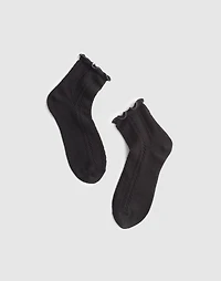 Waffle-Knit Ankle Socks | Madewell