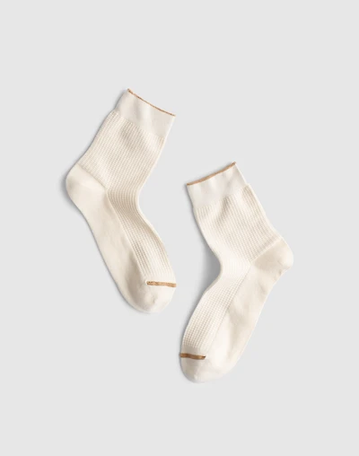 Waffle-Knit Trouser Sock | Madewell