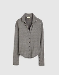 Camp Long-Sleeve Top Gingham | Madewell