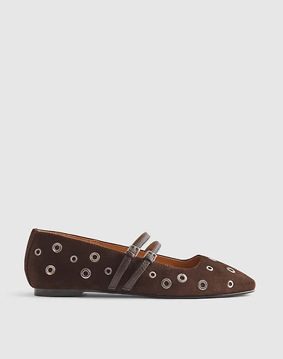 The Greta Double-Strap Ballet Flat | Madewell