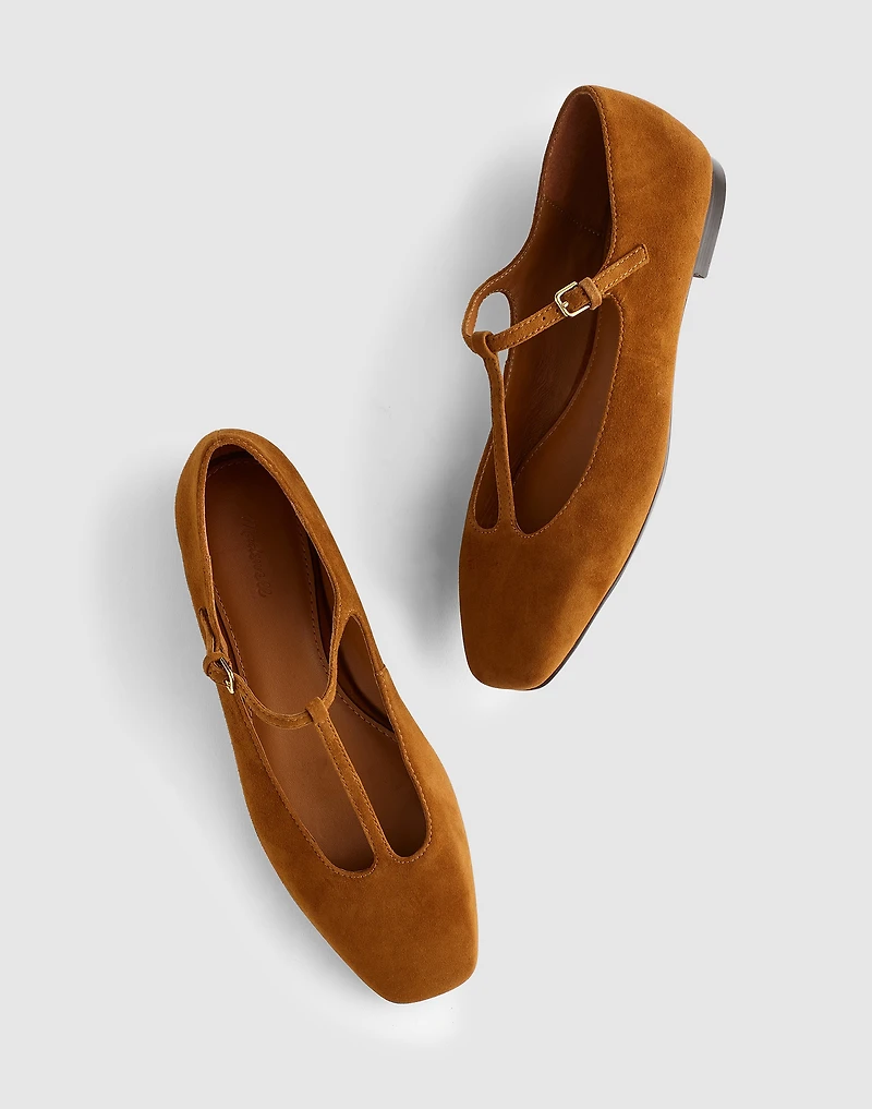 The Mylie T-Strap Flat | Madewell