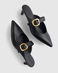 The Emilie Mule Leather | Madewell