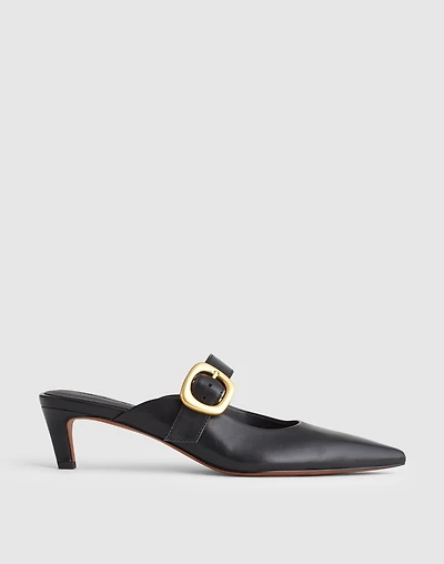 The Emilie Mule in Leather | Madewell