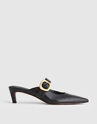 The Emilie Mule in Leather | Madewell