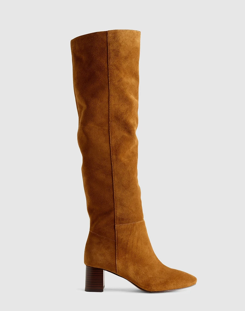 The Sylvia Over-The-Knee Boot in Suede | Madewell