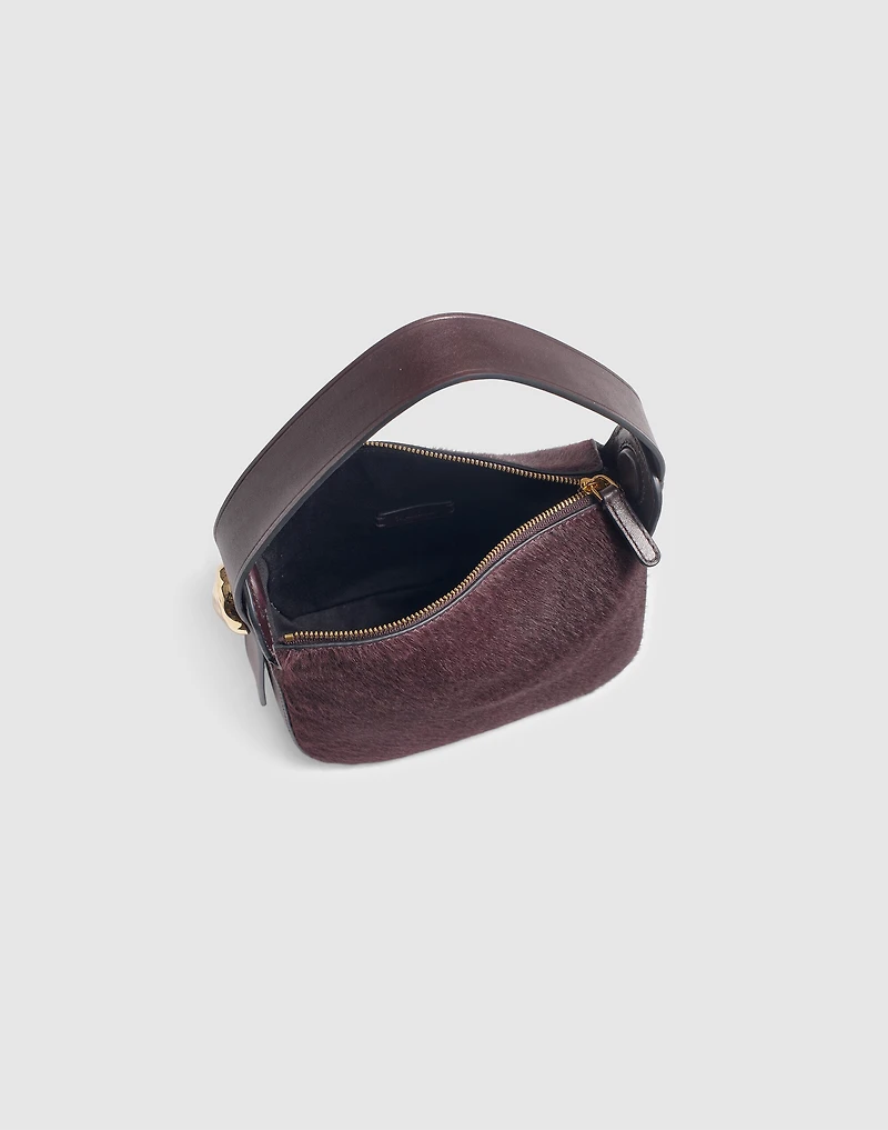 The Sculpted Metal Wristlet Bag | Madewell
