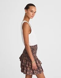 Tiered Mini Skirt | Madewell