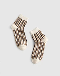 Houndstooth Ankle Socks | Madewell