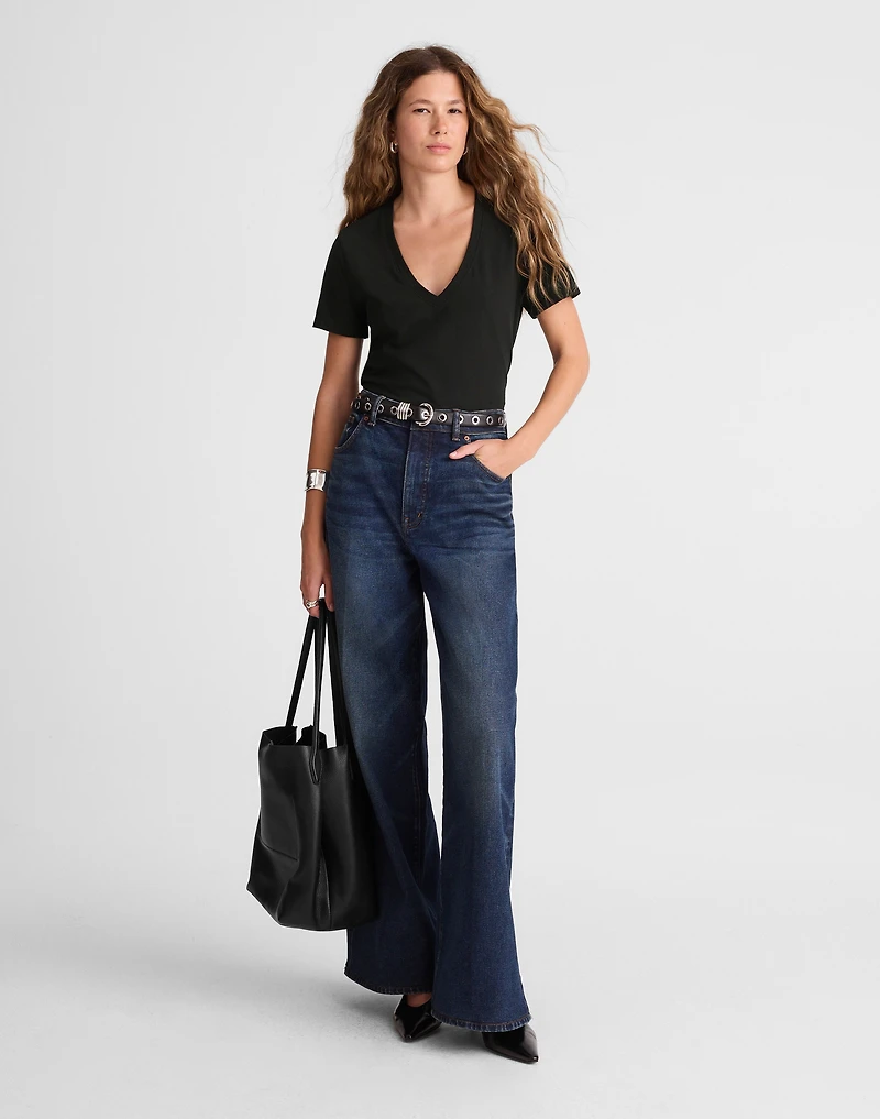 The Perfect V-Neck Tee Allday Jersey | Madewell
