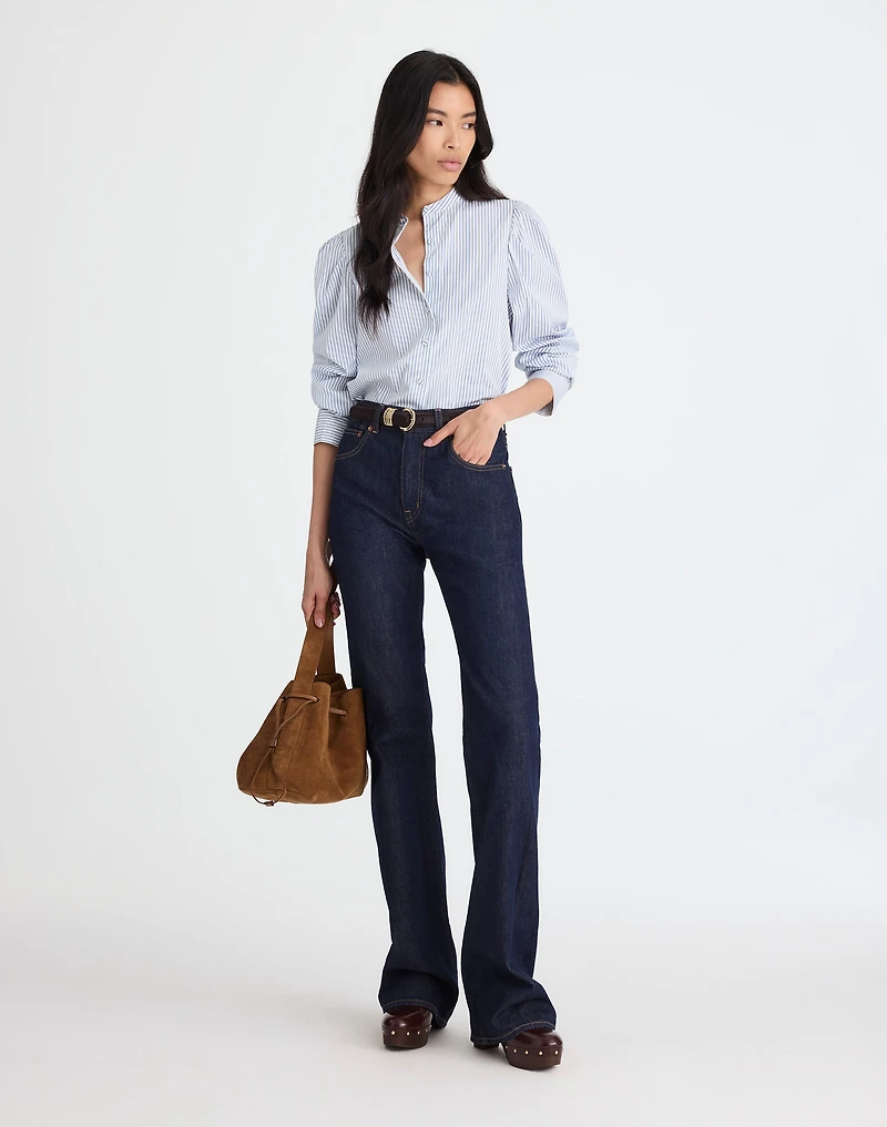 Puff-Sleeve Button-Up Shirt | Madewell