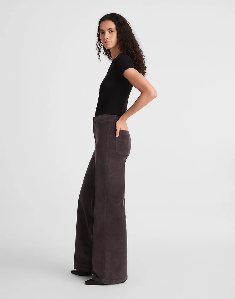 The Wide-Leg Pant in Corduroy | Madewell