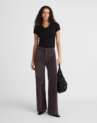 The Wide-Leg Pant in Corduroy | Madewell