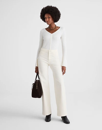 The Wide-Leg Pant Corduroy | Madewell