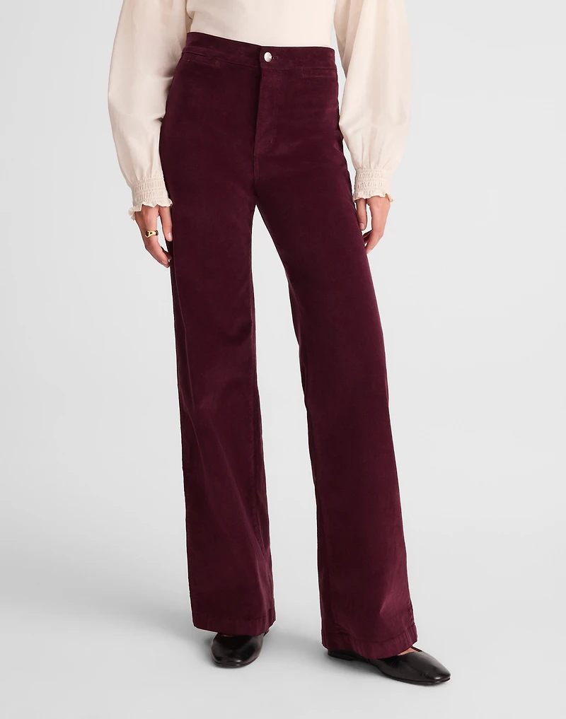The Tall Wide-Leg Pant in Corduroy | Madewell