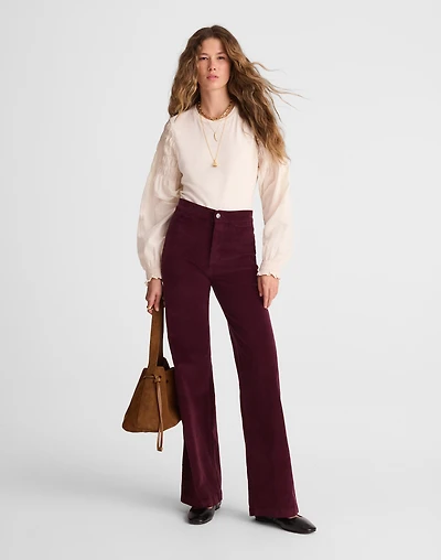 The Tall Wide-Leg Pant in Corduroy | Madewell