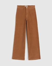 The Plus Wide-Leg Pant Corduroy