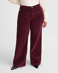 The Plus Wide-Leg Pant in Corduroy | Madewell