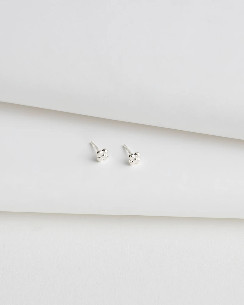 Demi-Fine Mini Dotted Stud Earrings | Madewell