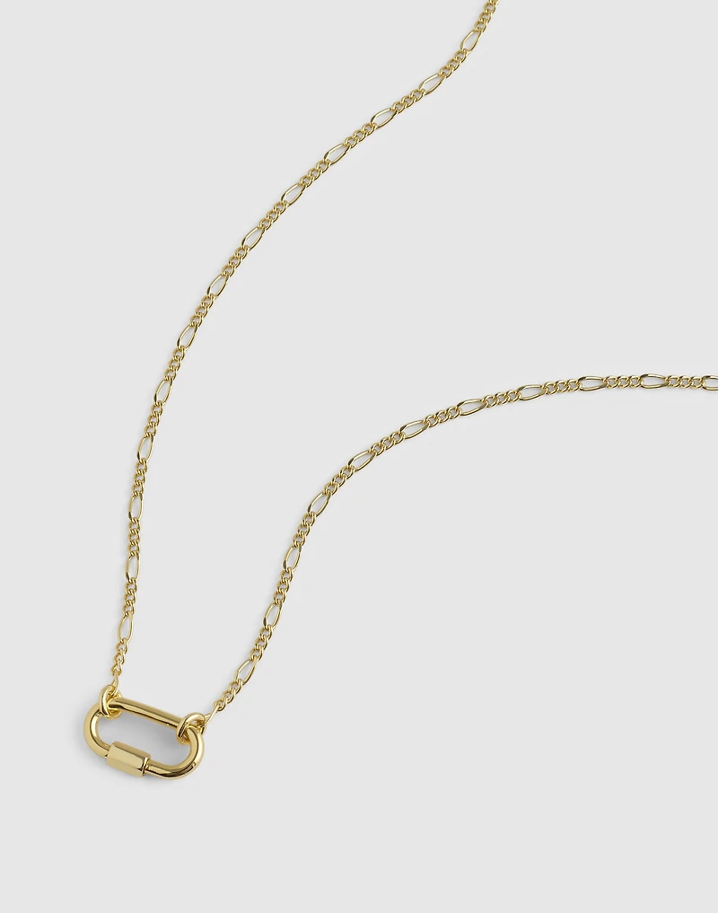 Dainty Carabiner Necklace | Madewell