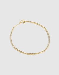 The Tennis Collection Baguette Crystal Necklace | Madewell
