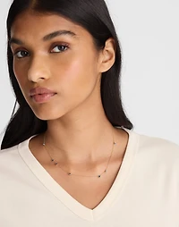 Demi-Fine Sapphire Station Necklace | Madewell